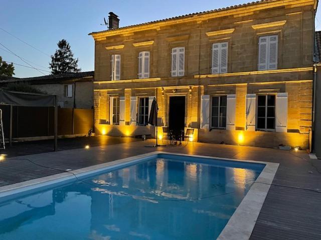 Maison De Maitre Gironde Saint-Philippe-dʼAiguille Zewnętrze zdjęcie